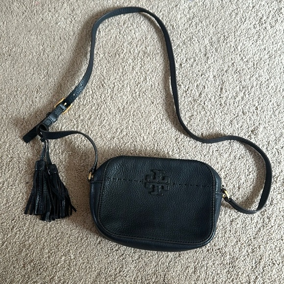 Tory Burch Handbags - Tory Burch Black crossbody small purse